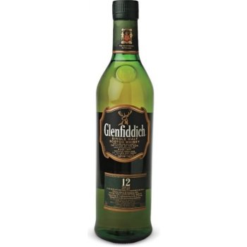 Glenfiddich 12y 40% 0,7 l (tuba)