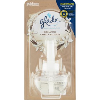 Glade Electric Scented Oil Romantic Vanilla Blossom elektrický strojek s tekutou náplní 20 ml