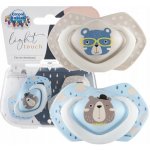 Canpol Babies symetrických silikon Bonjour Paris šedá/modrá 2 ks – Zbozi.Blesk.cz