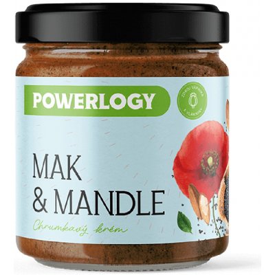 Powerlogy Mák & Mandle Krém 330 g