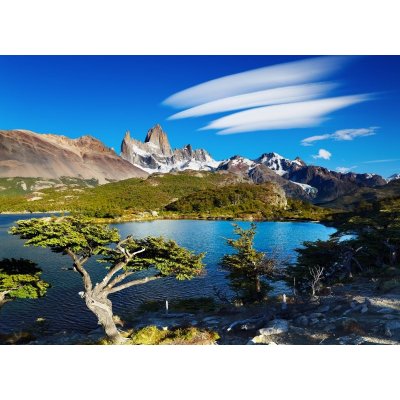 WEBLUX 42720999 Fototapeta plátno Mount Fitz Roy Mount Fitz Roy Patagonie Argentina rozměry 240 x 174 cm