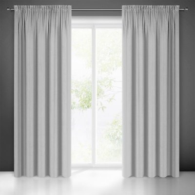 HOTOVÝ ZÁVĚS/PIERRE CARDIN/NA PÁSCE 140X300 CM BÉŽOVÁ – Sleviste.cz