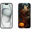 Pouzdro a kryt na mobilní telefon Apple mmCase na iPhone 15 Plus halloweenská příšera