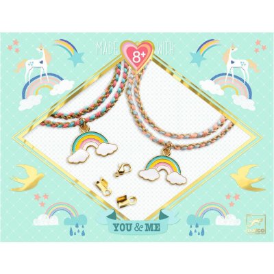 Djeco Needlework Beads and jewellery Rainbow Kumihimo – Hledejceny.cz