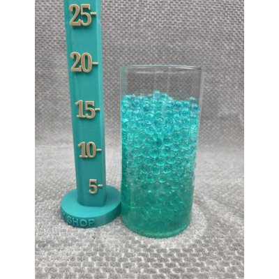 Skleněná váza válec 20x10 cm – Hledejceny.cz