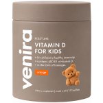 Venira vitamin D pro děti pomeranč 120 kostiček – Hledejceny.cz