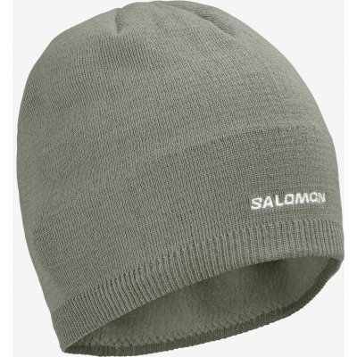 Salomon Čepice Beanie castor gray – Hledejceny.cz