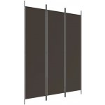 Lumarko Paraván 3-panelový hnědý 150 x 200 cm – Zboží Dáma