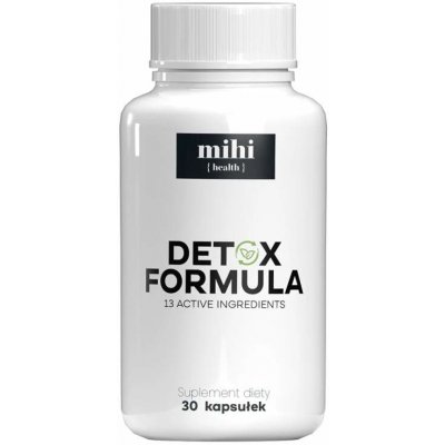 MIHI Detox formula 13 aktivních látek 30 ks – Hledejceny.cz