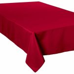 Atmosphera Ubrus odolný proti nečistotám obdélníkový červená barva 300x150 cm 103902G červená – Zboží Dáma