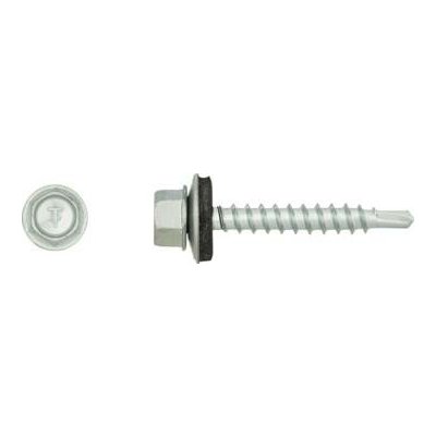 RAWLPLUG Šroub samovrtný OD do dřeva ""farmářský šroub"" + ocelová podl. - zinek bílý Varianta: 4,8 x 55 mm – Hledejceny.cz
