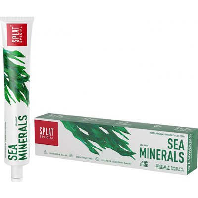 Splat Sea Minerals pro posílení zubní skloviny a ochranu před zubním kazem 75 ml – Hledejceny.cz