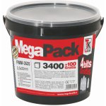 Vruty do SDK s jemným závitem 3,5x35 mm - MEGAPACK Rozměr: 3,5 x 25 mm, 2 350 ks – Hledejceny.cz