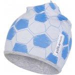 Little Angel čepice podšitá Outlast šedomodrá fotbal/šedý melír – Zboží Dáma