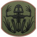 Nášivka na suchý zip Frog Skeleton PVC 2 – Zboží Dáma