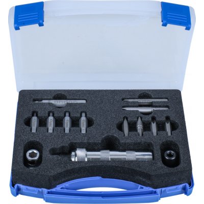 Condor šroubovák úderový rázový 1/2", bity 5/16" PL - PH - Inbus - Torx, adaptér, sada 14 dílů - 100-07901 – Zboží Mobilmania