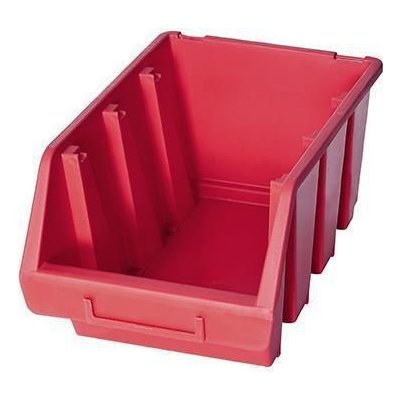 Ergobox Plastový box 3 12,6 x 24 x 17 cm červený