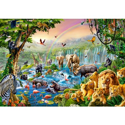 Castorland Řeka v džungli 500 dílků – Zboží Mobilmania
