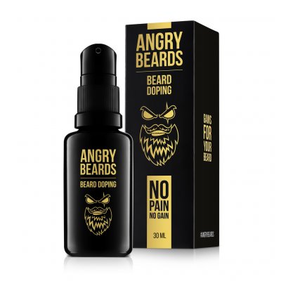 Angry Beards Beard Doping přípravek podporující růst vousů 30 ml —  Heureka.cz