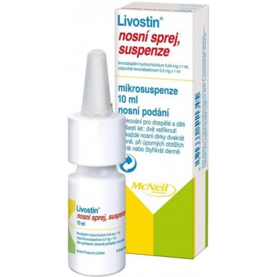 Livostin nosní sprej 10 ml – Zbozi.Blesk.cz