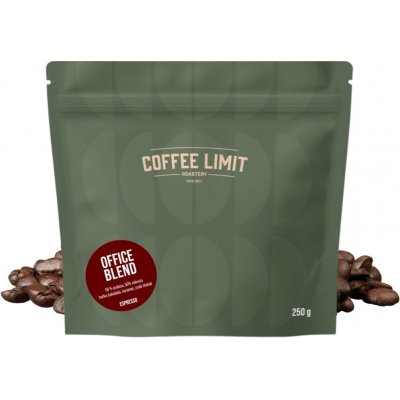 COFFEE LIMIT OFFICE BLEND zrnková 250 g – Hledejceny.cz