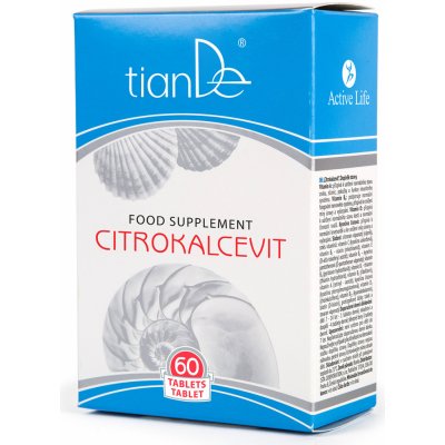TianDe Funkční komplex Citrokalcevit 60 tablet – Hledejceny.cz