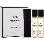 Chanel No 5 Eau Premiere EDP plnitelný 20 ml + EDP náplň 2 x 20 ml dárková sada – Sleviste.cz