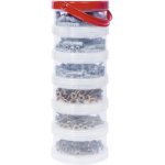 Univerzální vruty a hmoždinky, sada 266 ks – Zboží Mobilmania