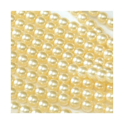 voskové perly 8 mm krémové – Zbozi.Blesk.cz