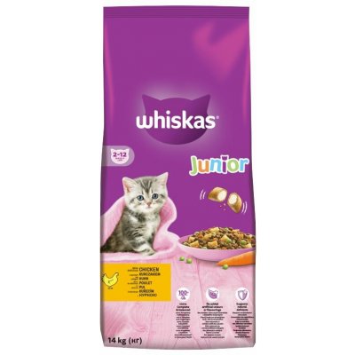 Whiskas Adult Kuřecí JUNIOR 14 kg – Hledejceny.cz