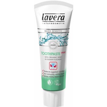 Lavera Basis Sensitiv mátová zubní pasta 75 ml