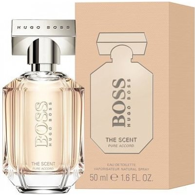 HUGO BOSS Boss The Scent Pure Accord 2020 toaletní voda dámská 50 ml – Zboží Mobilmania