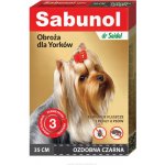 Sabunol Obojek pro psy proti blechám a klíšťatům Yorks 35 cm – Zboží Dáma
