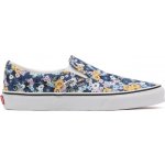Vans Classic Slip-On FLORAL WMS U modrá – Zboží Dáma