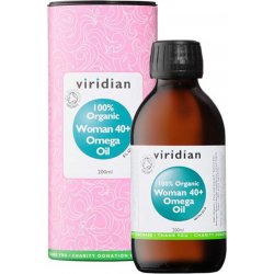 Viridian Woman 40+ Omega Oil 200 ml Organic