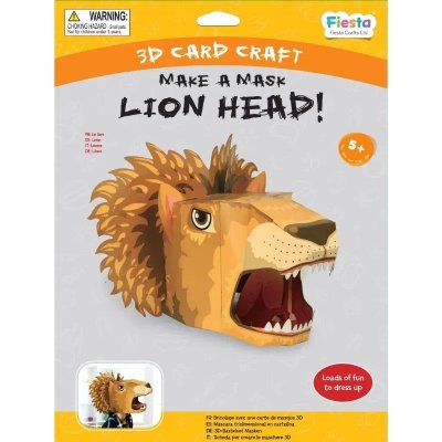 Fiesta Crafts Kreativní sada 3D maska Lev – Hledejceny.cz