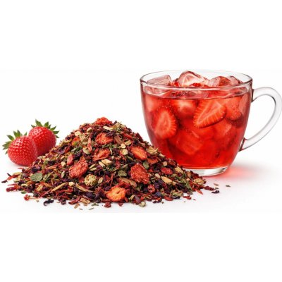 QuickTea Ledový čaj Jahoda 0,5 kg
