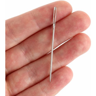 Jehla ruční Stramín - ostrá Jehla ostrá Stramín: 18 - délka 50mm, průměr 1,2mm – Zboží Dáma