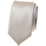 Avantgard Kravata Slim Lux 571-22308 ivory/stříbrná – Zboží Dáma