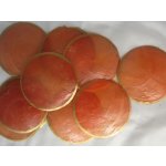 Dijk Natural Collection Mušle Capiz shell korálová gold 10 ks – Sleviste.cz