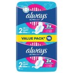Always Ultra Super hygienické vložky s křidélky a jemnou vůní 16 ks – Zboží Dáma