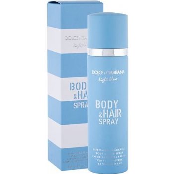 Dolce & Gabbana Light Blue Body & Hair Mist tělový sprej 100 ml od 710 Kč -  Heureka.cz