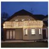 Vánoční osvětlení CITY SR-550036 Světelné závěsy teplá bílá výška 1,5m