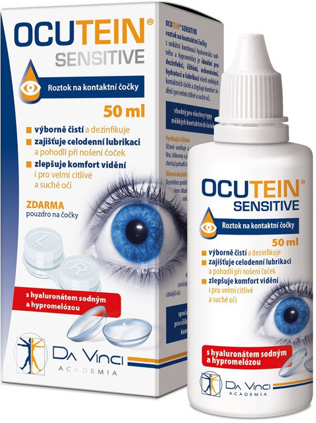 DA VINCI ACADEMIA Ocutein Sensitive roztok na kontaktní čočky 50 ml