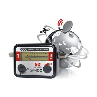 SatFinder indikátor satelitního signálu DVB-S2 OPTICUM Red Eagle SF-100 – Zboží Živě