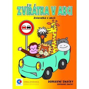 Omalovánky A5 Zvířátka v akci B0410