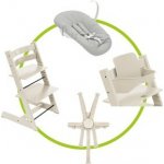 Stokke Tripp Trapp + novorozenecká sada + Baby set White – Zboží Dáma
