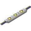 LED osvětlení MCLED Modul LED 3xSMD5050, 0,65W, 12V, 54mA, RGB, úhel 160°, IP65