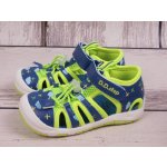 D.D.Step G065-41329A modré s neon zelenou s letadly – Zboží Mobilmania