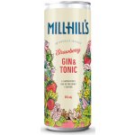 Millhill´s gin & tonic strawberry 6% 0,25 l (plech) – Zboží Dáma